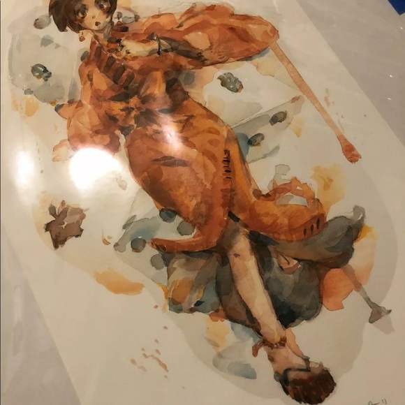 SAMURAI CHAMPLOO FUU ART PRINT FROM GEOFF PASCUAL - Picture 9 of 11